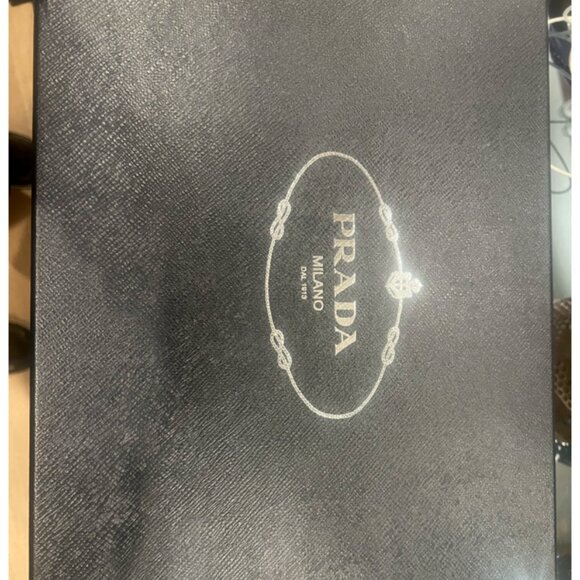 Prada Men's Double Chocolate Loafers in Black Size 12 - Picture 3 of 3